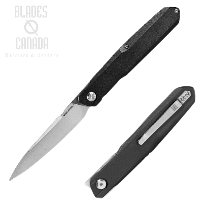 Real Steel G5 Metamorph Folding Knife, 14C28N, Aluminum Black, 7834